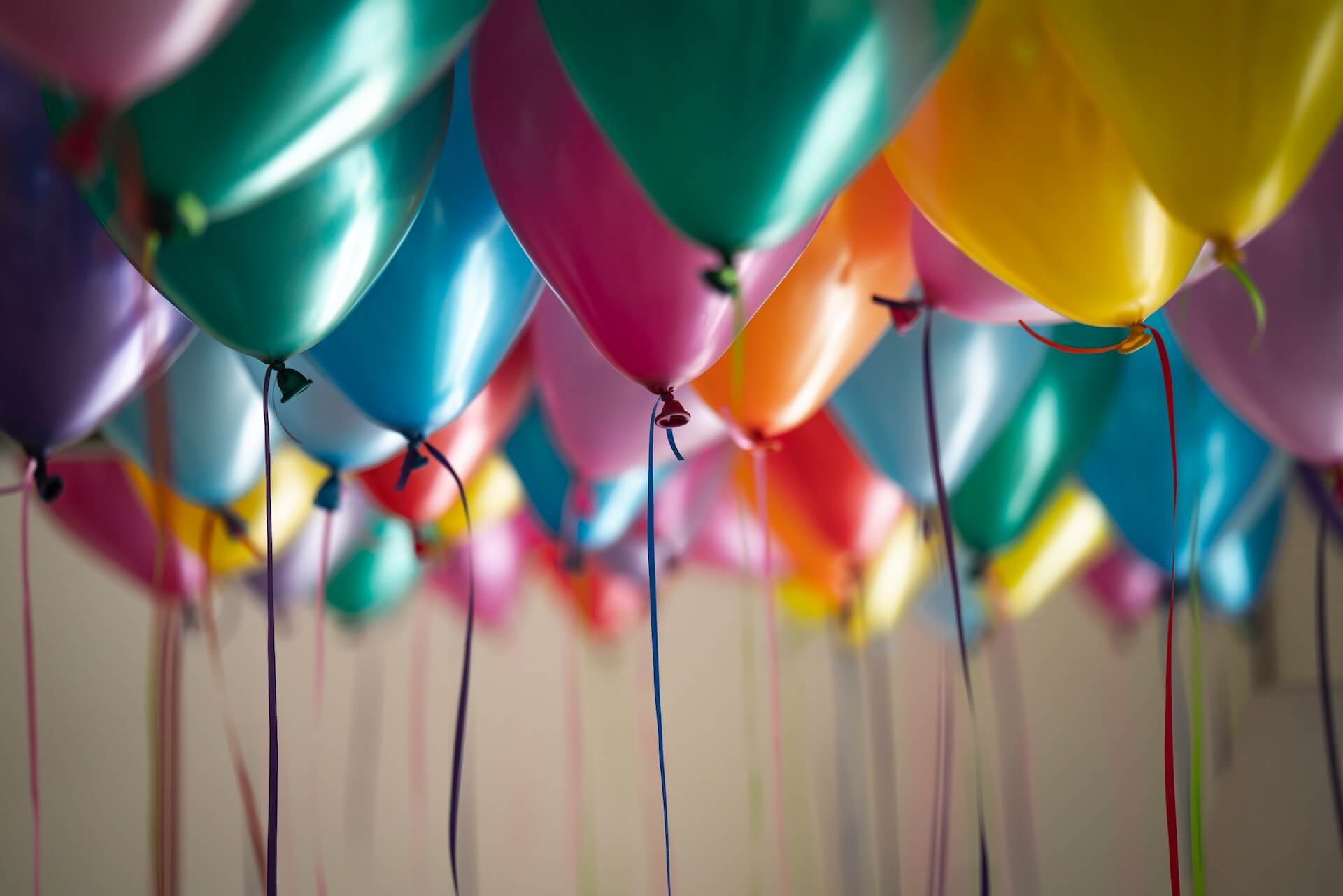 ballons pour une fête